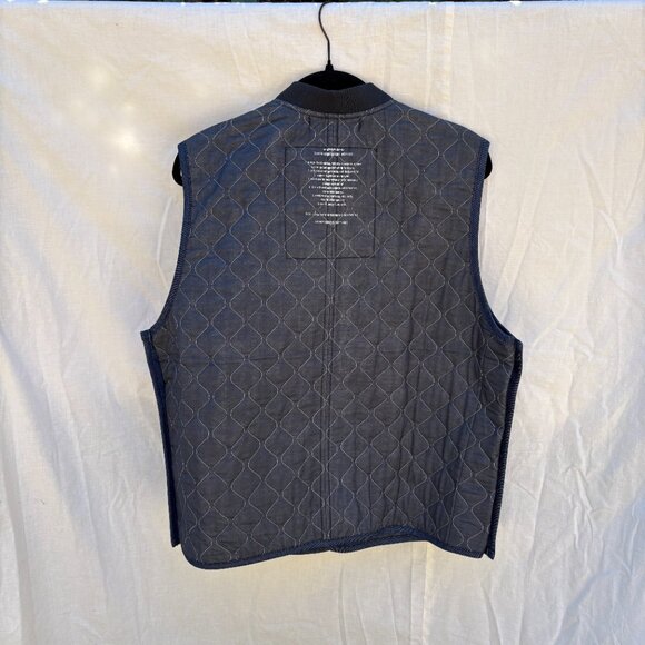 Large G-Star Denim Liner Vest - Picture 3 of 6